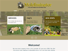 Tablet Screenshot of moleliminator.com